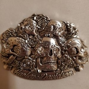 Harley davidson belt buckle